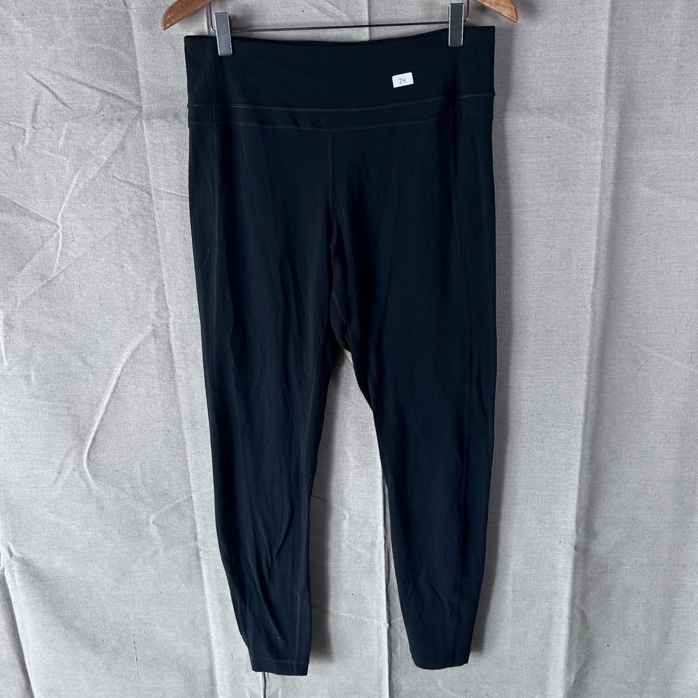 Lululemon Black High Rise Athletic Yoga Leggings Size 12‎ W5AV1S